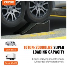 VEVOR autohelling garagehelling, 1 stuk laag profiel autoservicehelling, 9 ton laadvermogen, 14 cm hefhoogte autohelling, zware bandenhelling voor olieverversing, autolift en voertuigonderhoud
