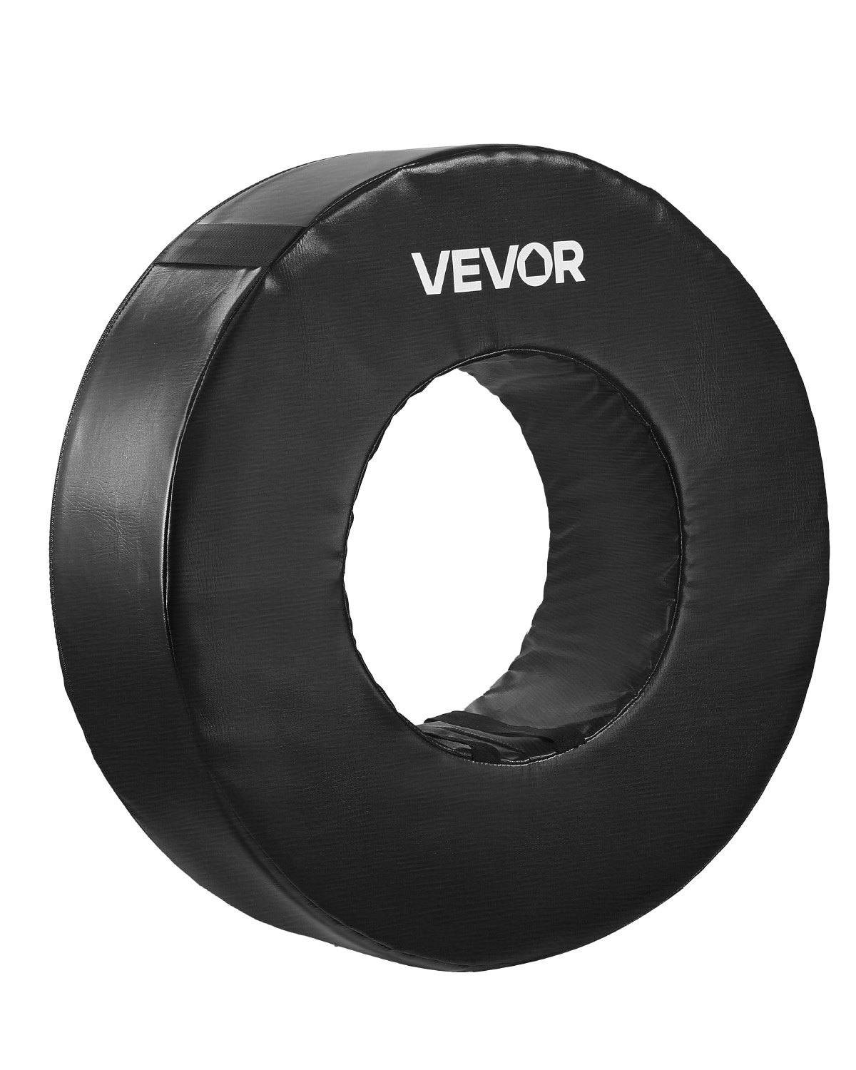 VEVOR Football Tackling Dummy, waterdichte tacklering van PVC en spons met hoge dichtheid, trainingsuitrusting voor dummies met banden, voor blokkeren, slaan en oefenen, zwart, 1 verpakking
