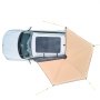 VEVOR Autoluifel, 270° luifel, 3,19 x 3,07 x 2,10 m, zonnescherm, waterdicht (UV50+), inclusief draagtas, vrijstaande offroad-luifel, zonnescherm voor SUV's, bestelwagens, vrachtwagens en kamperen