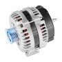 VEVOR Car Alternator 10464443, Fit for Chevrolet Silverado 1500 HD V8 6.0L 2001-2005, Saab 9-7x 2005-2006, Isuzu Ascender 2003-2006, GMC Yukon 2000-2002, Automotive Replacement Alternator 10464453