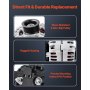 VEVOR Car Alternator 11185, Fit for Chevrolet Impala LS, LT 3.5L 2006-2011, Impala LTZ 3.9L 2009-2010, Monte Carlo V6 2006-2007, Automotive Replacement Alternator 0124425102, 0124425032, 10335497