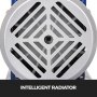 VEVOR 2.5CFM Vacuum Pump 1 Stage1-4HP Air Vacuum Pump Air Conditioning Pump 220V / 50hz Refrigerant Vacuum Pump HVAC 1440 RPM ac vacuum pump ac manifold