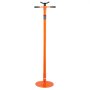 VEVOR Underlift Support Stand, 750kg Load Capacity, 134cm to 193cm Lift, Bearing Mounted Rod Jack with Twist Handle, Self-Locking Threaded Screw, Vehicle Component Support