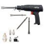 VEVOR Air Hammer, 2500-2700BPM Pneumatic Hammer with 70mm Stroke & 4PCS 170mm Long Barrel Chisels, Pistol-Grip Compact Air Chisel Pneumatic Shovel Tool for Cutting Scraping Demolishing