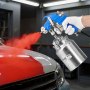 VEVOR Siphon Feed Spray Gun, High Atomization Air Paint Spray Gun, 1000cc Automotive Paint Sprayer with 1.8 mm Nozzle, Adjustable Flow Rate & Air Volume for Car, Furniture, Wall, House Painting