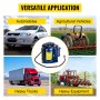 VEVOR hydraulic bottle jack for automobiles, agricultural vehicles, heavy trucks, equipment.