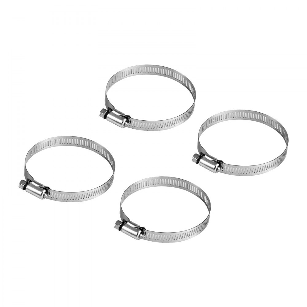 VEVOR Diesel Heater Pipe Warme Lucht Uitlaat Ontluchtingsset met Y-vormige Connector & Luchtkanaalklemmen, Standkachel Luchtkanaal Ontluchtingsset voor 5 kW 8 kW Diesel Heaters Zwart