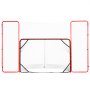 VEVOR Hockey Goal with Backstop and Targets Street Outdoor Steel Hockey Net 72"