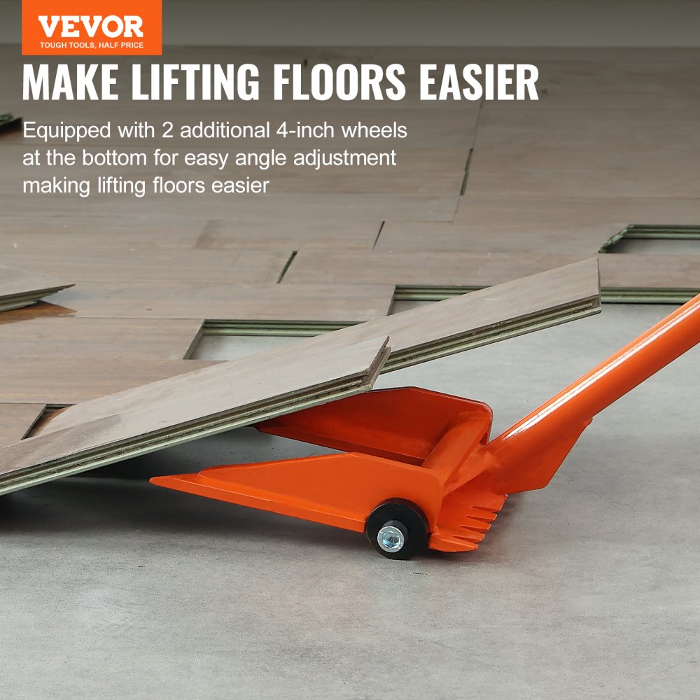 VEVOR Pallet Buster Deck Wrecker Pallet Tool Pry Bar 60-Inch Handle 2000 lbs