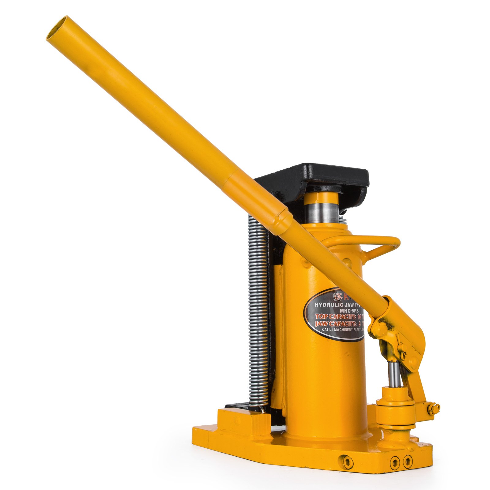 10 Ton Hydraulic Toe Jack Machine Lift Cylinder Repair Proprietary Welded Steel