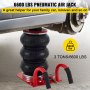 3 Ton Triple Bag Air Pneumatic Jack 6600 lbs Release Quickly  Jacking PROMOTION
