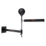 VEVOR wall mount boxing spinning bar with punching ball and padded rotating arm attachment.