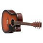 VEVOR Elektrische akoestische gitaar Cutaway Beginner 1041,4 mm (41 inch) Volwassen Sunburst