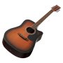 VEVOR Elektrische akoestische gitaar Cutaway Beginner 1041,4 mm (41 inch) Volwassen Sunburst