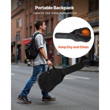 VEVOR Elektrische akoestische gitaar Cutaway Beginner 1041,4 mm Volwassen Sunburst