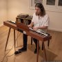 VEVOR Digital Piano 88 Keys Semi Weighted Full Size Keyboard Stand Brown, for Beginners, 600 Tones, 600 Rhythms, Electric Piano, with Sustain Pedal, Speaker, Headphone Jack, USB/MIDI, Power Adapter