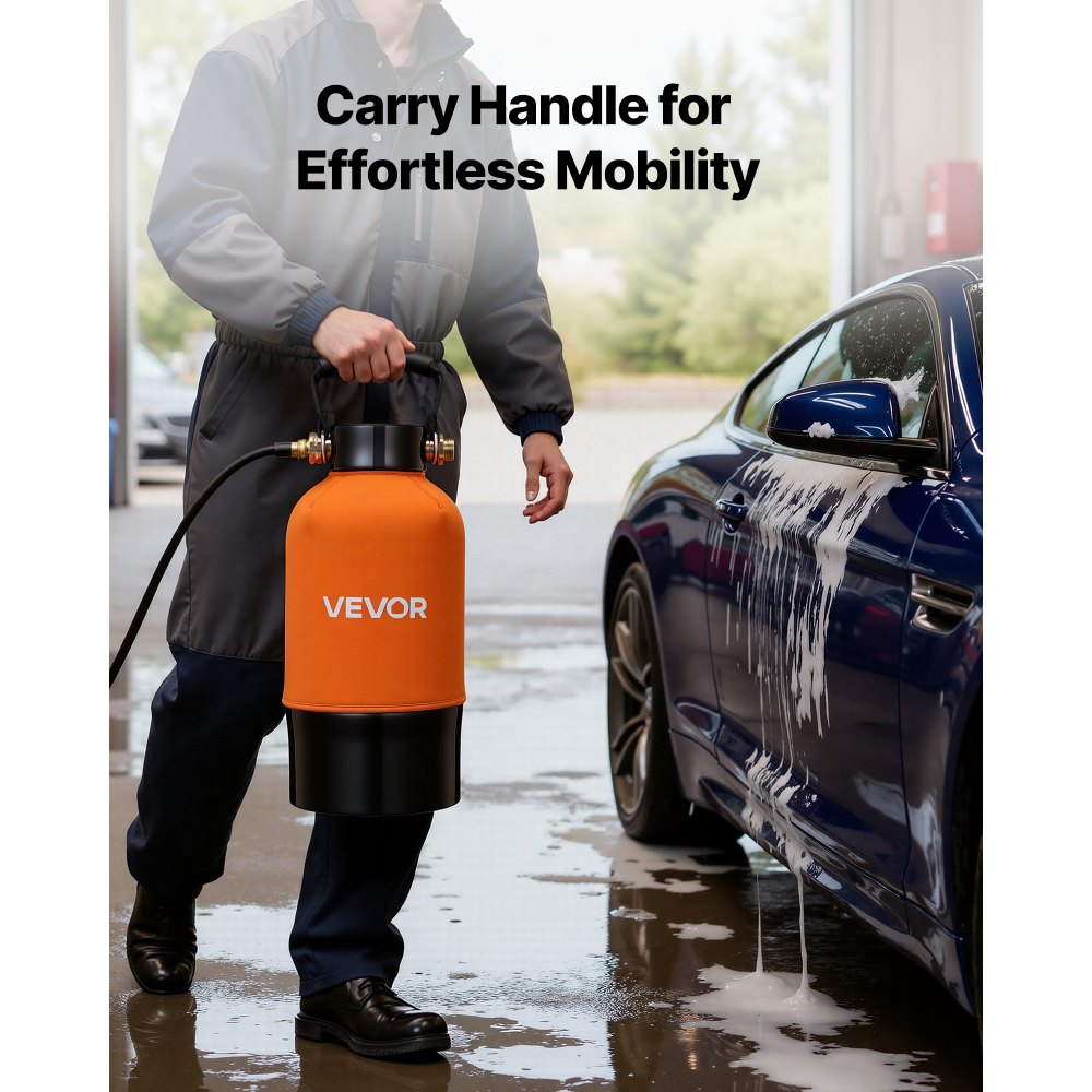 VEVOR Deïoniseerd Watersysteem voor Autowasstraat 757 L, Waterdeïonisator voor Autowasstraat met 5L Gemengde DI-harsfilters en Handvat, Deïoniseerd watersysteem voor Auto-, Motor-, Boot- en Ramenreiniging