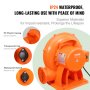 VEVOR blower for inflatable bouncy castle 900W blower pump air pump 550 m³/h