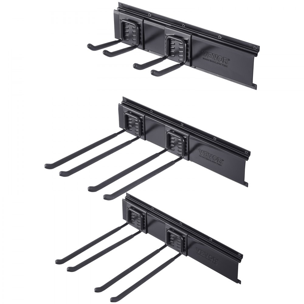 VEVOR apparaathouder 1222 x 102 x 300 mm gereedschapshouder 137 kg garage apparaathaak gereedschapshouder koolstofstaal gereedschapsrek gereedschapsopslag bar gereedschapsorganizer wandhouder