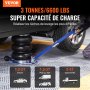 VEVOR Air Jack, 3 Ton/6600 lbs Triple Bag Air Jack, Airbag Jack with Six Steel Pipes, Lift up to 17.7", 3-5 s Fast Lifting Pneumatic Jack, with Adjustable Long Handles for Cars, Garages, Repair (Blue)