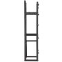VEVOR Flessenrek 1 x 22,68 kg & 2 x 13,61 kg, Flessenrek gemaakt van duurzaam staal, corrosie- en roestbestendig, Flessenrek voor 6 personen, staande flessenrek zwart