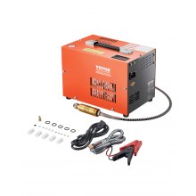 VEVOR Stille Luchtcompressor 2800 RPM Fluistercompressor 70 DB Olievrije Compressor Met 2 Wielen 24l Tank 6 8 Bar 1450w 2hp 35 Mpa Autoreparaties Spuitlakken Houtbewerking