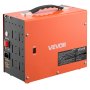 VEVOR PCP Air Compressor 4500PSI PCP Airgun Compressor & Built-in Converter, Auto Stop 350W DC12V/AC230V Portable Paintball Tank Compressors for Air Rifle, Scuba Diving Bottle