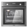 VEVOR Enkele Inbouwoven, 24" Elektrische Inbouwoven met 9 Kookfuncties, 2,68 kubieke voet Elektrische Inbouwovens, Snelle Opwarming tot 200°C in 5 minuten, 3550W Elektrische Oven met Bakrek en Bakplaat, Keuken