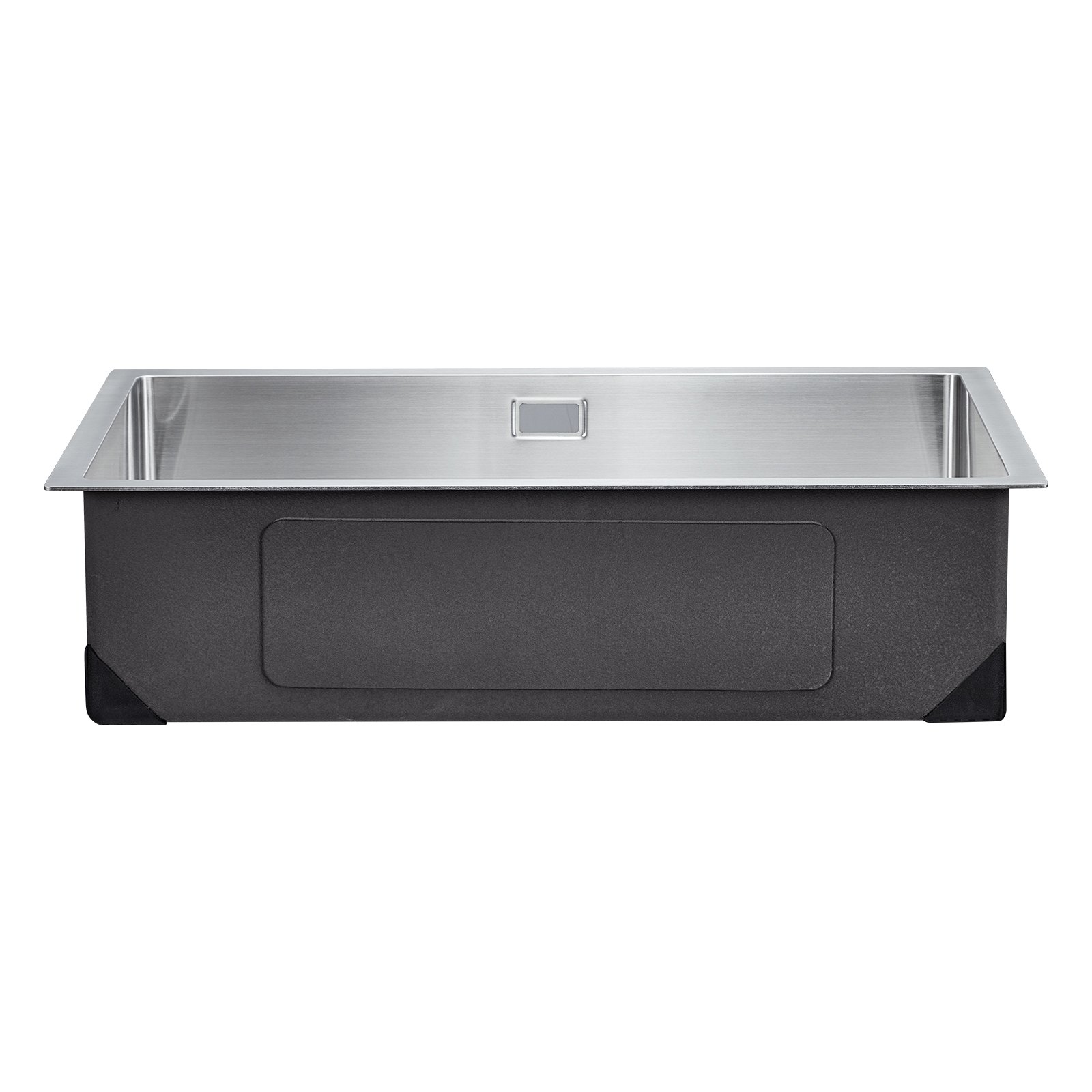 VEVOR Keuken Spoelbak Inbouw Spoelbak 50 x 43 x 19 cm Gemaakt van Roestvrij Staal Spoelbakken Onderbouw Spoelbakken, Enkele Kom met Accessoires, Huishoudelijke Spoelbak voor RV Voorbereiding Keukenbar