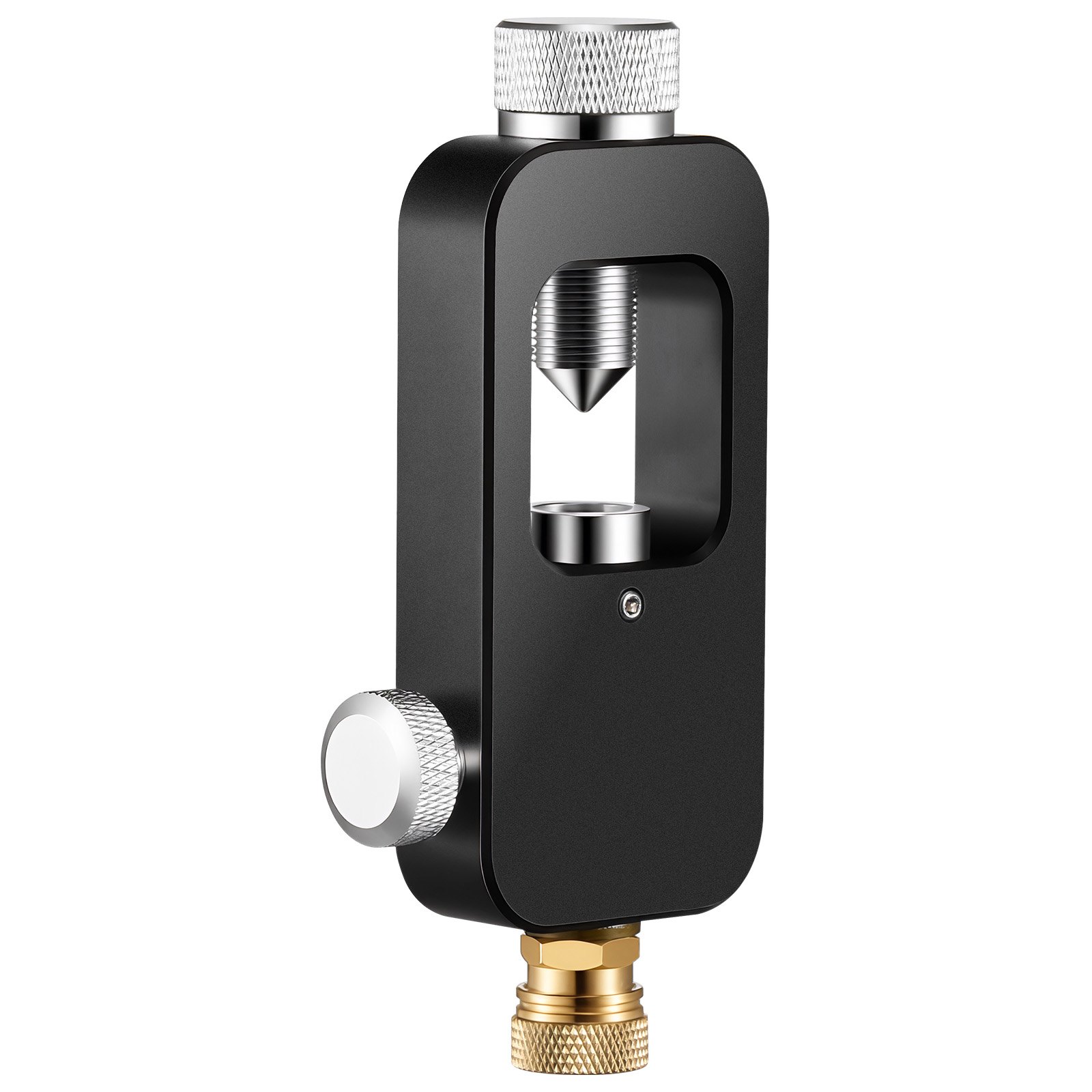 VEVOR draagbare navuladapter voor duikflessen met 8 mm buitendraad, aluminium navuladapter voor zuurstofflessen en duikuitrusting, hogedrukvulstation voor onderwateronderzoek