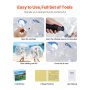 VEVOR Opblaasbare Bumper Balls 2-pack, 1,2 m Body Zorb Balls voor tieners en volwassenen, 0,8 mm dikke PVC Human Hamster Bubble Balls voor teamgames in de buitenlucht, Bumper Bopper-spel