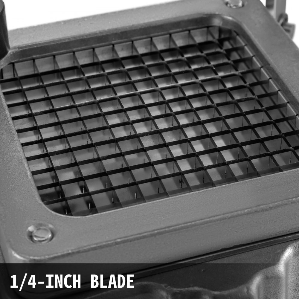 VEVOR Commerciële Groentehakselaar Dicer 1/4" Aluminiumlegering Voedselhakselaar