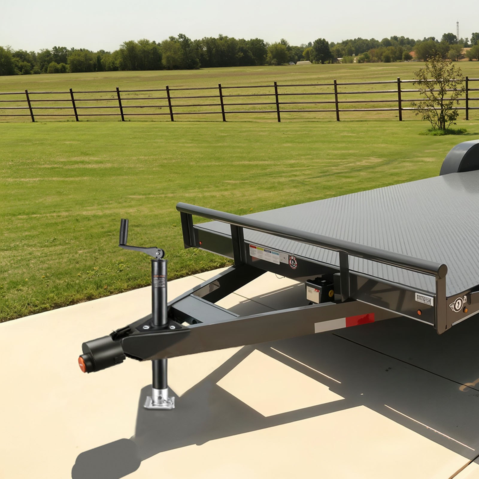 VEVOR aanhangwagenslot, compatibel met 50,8 mm en 58,7 mm platte kogelkoppelingen, antidiefstalslot met 3 sleutels, hoogbeveiligd slot voor campers, aanhangwagens en boten