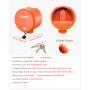 VEVOR aanhangwagenslot, compatibel met 47,5 mm, 50,8 mm en 58,7 mm platte kogelkoppelingen, antidiefstalslot met 4 sleutels, beveiligingsslot voor camper, aanhanger en boot