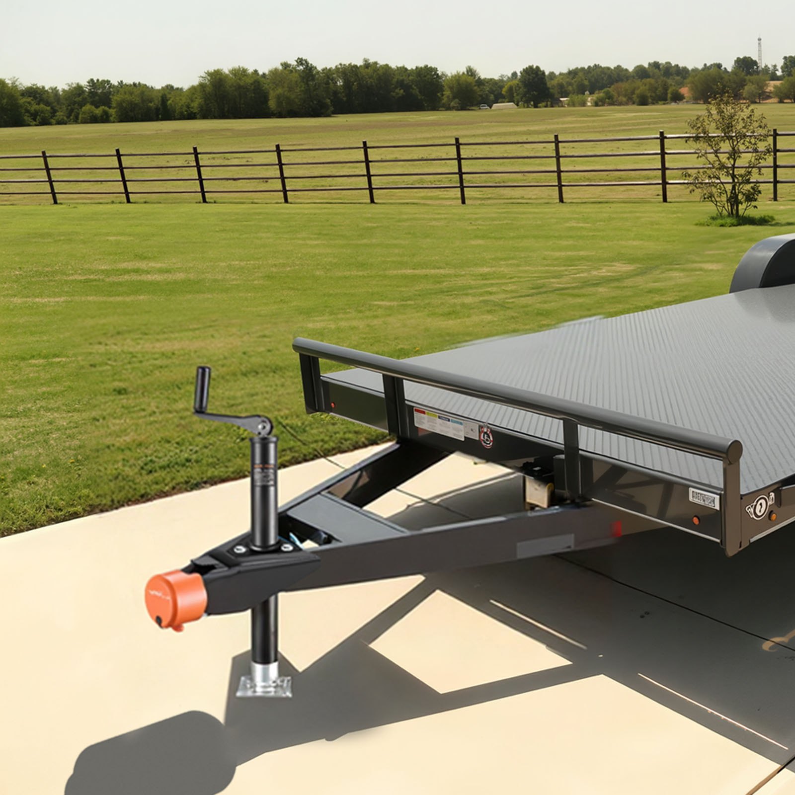 VEVOR aanhangwagenslot, compatibel met 47,5 mm, 50,8 mm en 58,7 mm platte kogelkoppelingen, antidiefstalslot met 4 sleutels, beveiligingsslot voor camper, aanhanger en boot