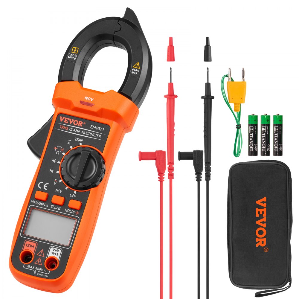 VEVOR stroomtang stroomtang stroomtang stroomtang stroomtang multimeter 3999 counts