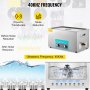 VEVOR Ultrasonic Jewelry Cleaner with Heater Timer for Cleaning Eyeglass Rings