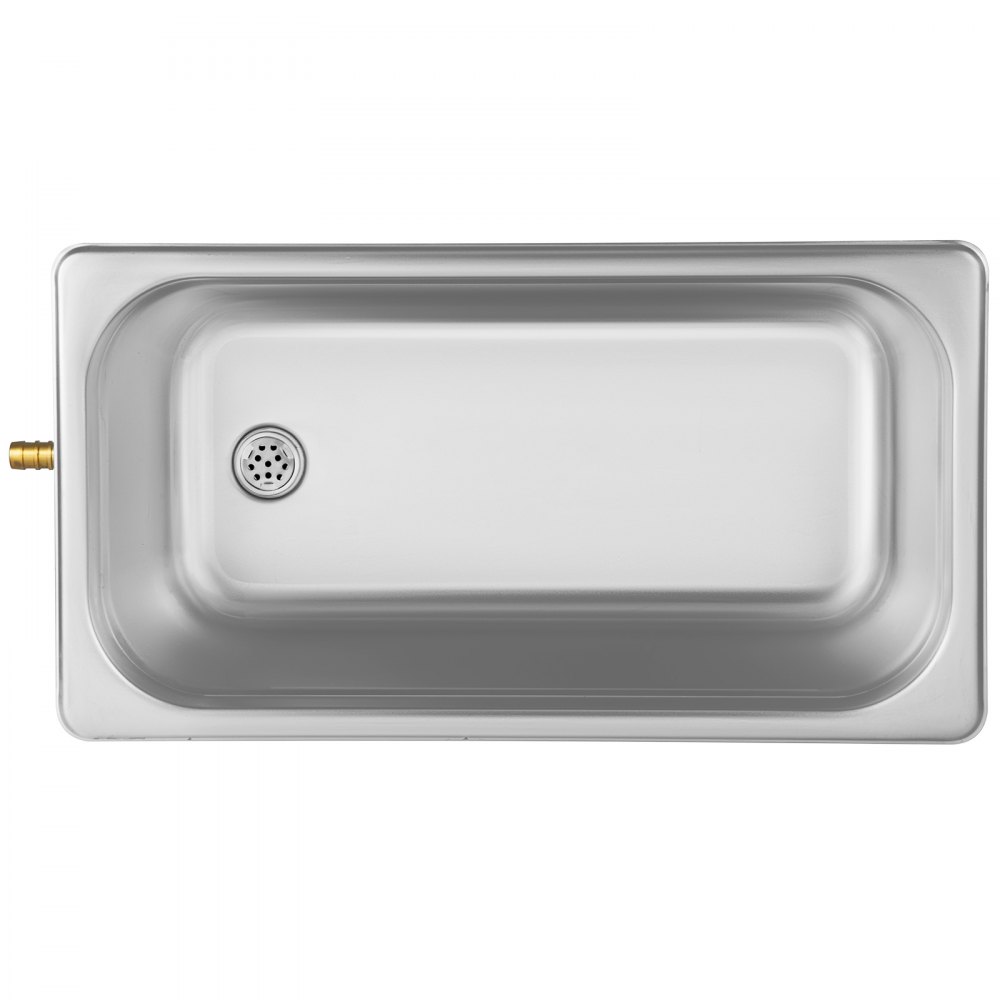 VEVOR 6L Verbeterde ultrasone reiniger (200W verwarming, 180W ultrageluid) Professionele digitale ultrasone onderdelenreiniger voor laboratoria met verwarmingstimer voor het reinigen van sieraden en brillen