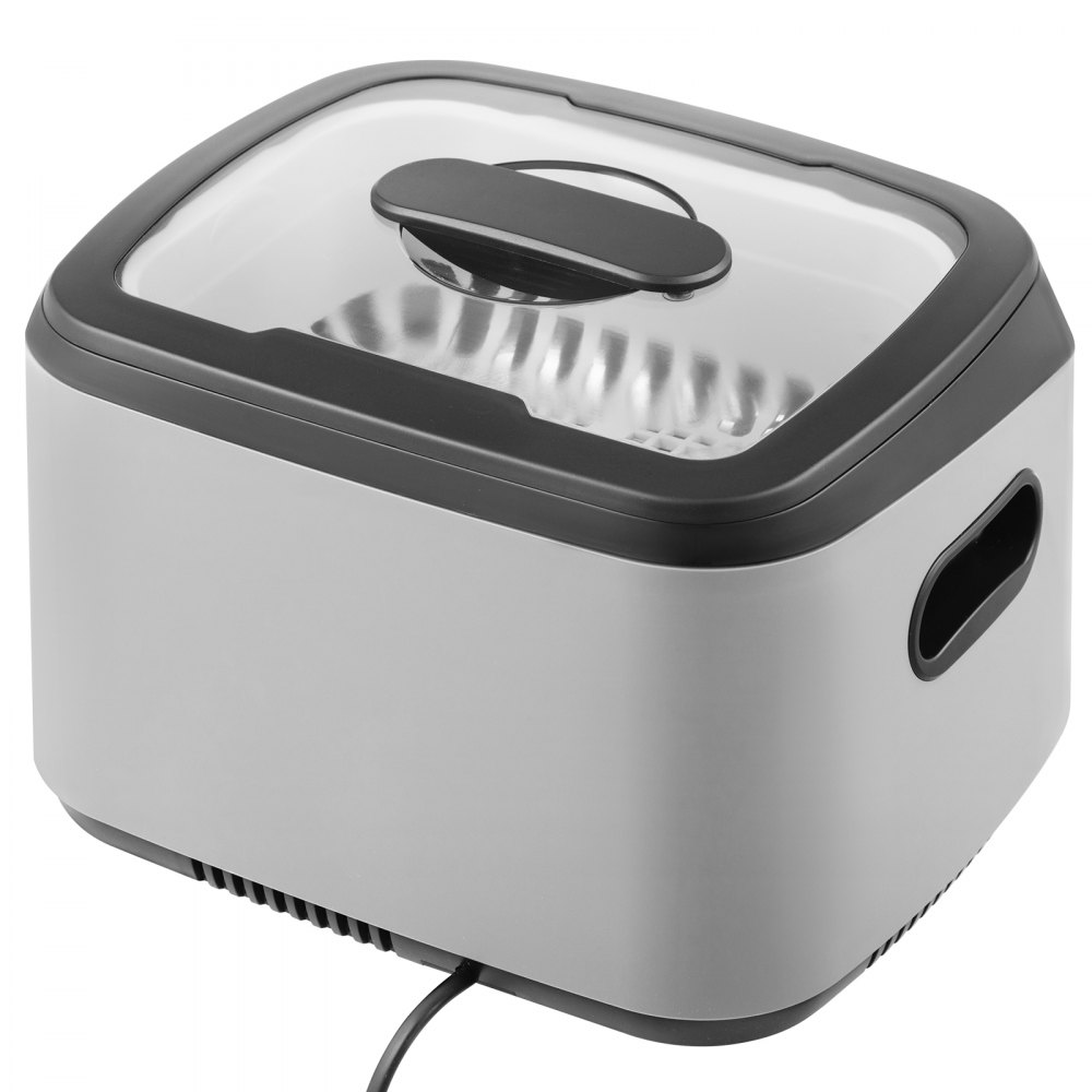 VEVOR Ultrasonic Machine, 1.2L Ultrasound Cleaner Machine, 40KHz Diamond Cleaner, 4 Buttons Jewelry Cleaner Machine, 70W Professional Ultrasonic Cleaner for Jewelry, Eyeglasses, Watches,  Coins, Rings