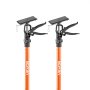 VEVOR Cabinet Jack Support Pole, 2-Pack, 116-290 cm Steel Telescopic Quick Support Rod, Adjustable 3rd Hand System up to 70 kg Capacity for Installing Cabinets, Lifting Drywall, Cargo Bars
