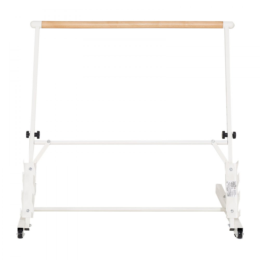 VEVOR Ballet Barre, Dansbarre, In hoogte verstelbaar (4 standen / 812,8-965,2 mm) Houten stretchbarre voor balletoefeningen, balanstraining, ontspanningsoefeningen en yoga.