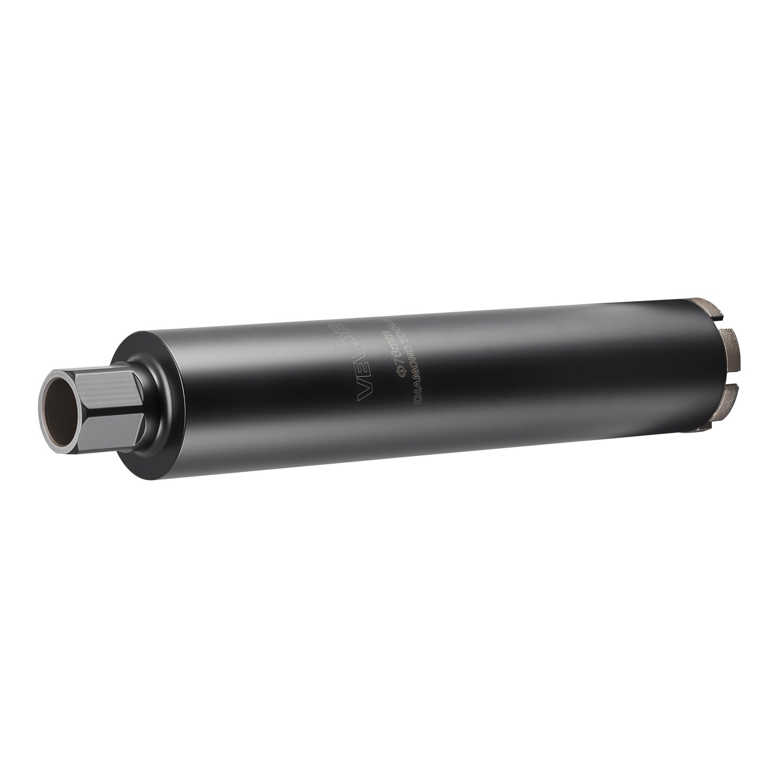 VEVOR Kernboorbitset, 6-delig, φ 25,4 / 50,8 / 76,2 / 101,6 / 127,0 / 152,4 mm, boordiepte 356 mm, 1-1/4 inch-7 binnendraad, natte diamantkernboor voor gewapend beton, baksteen en metselwerk