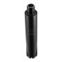 VEVOR Core Drill Bit, 76 mm Diameter, 356 mm Drilling Depth, 1-1/4 in-7 Internal Thread, High-Precision Welding Technology, Wet Diamond Core Bit for Reinforced Concrete, Red Bricks, and Masonry