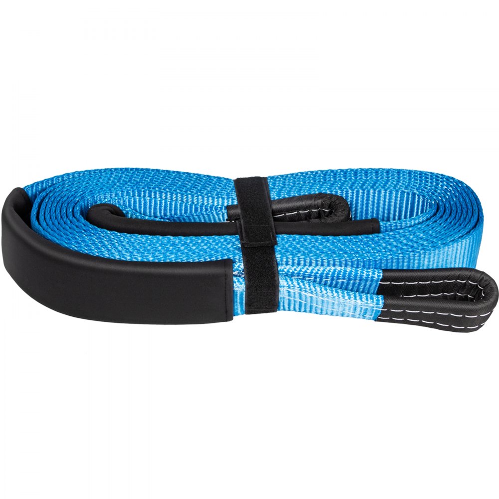 Vevor Auto Sleepkabel Haken Auto Trekband 76 Mmx9 M Heavy Duty Sleepkabel 14,1kg