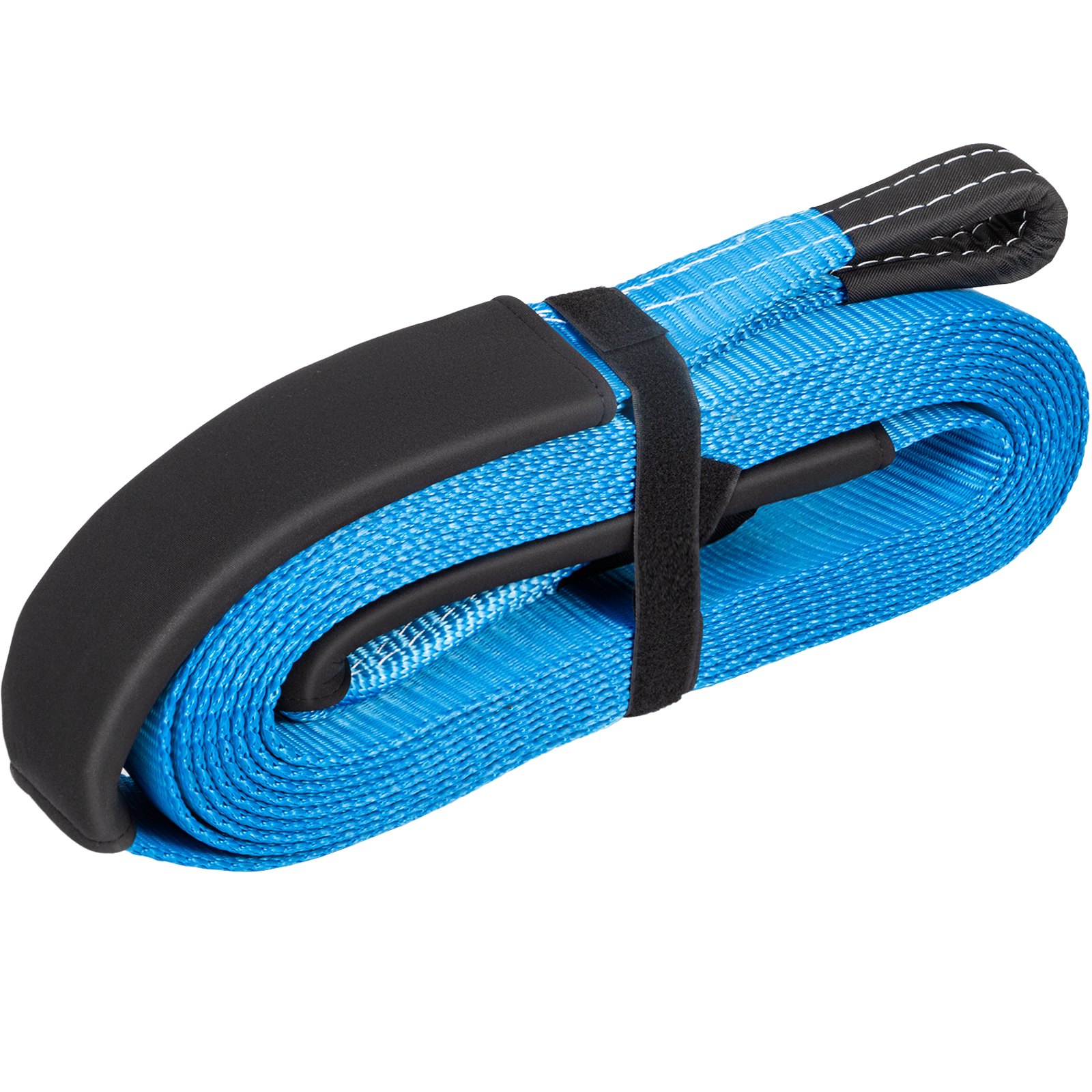 Vevor Auto Sleepkabel Haken Auto Trekband 76 Mmx9 M Heavy Duty Sleepkabel 14,1kg