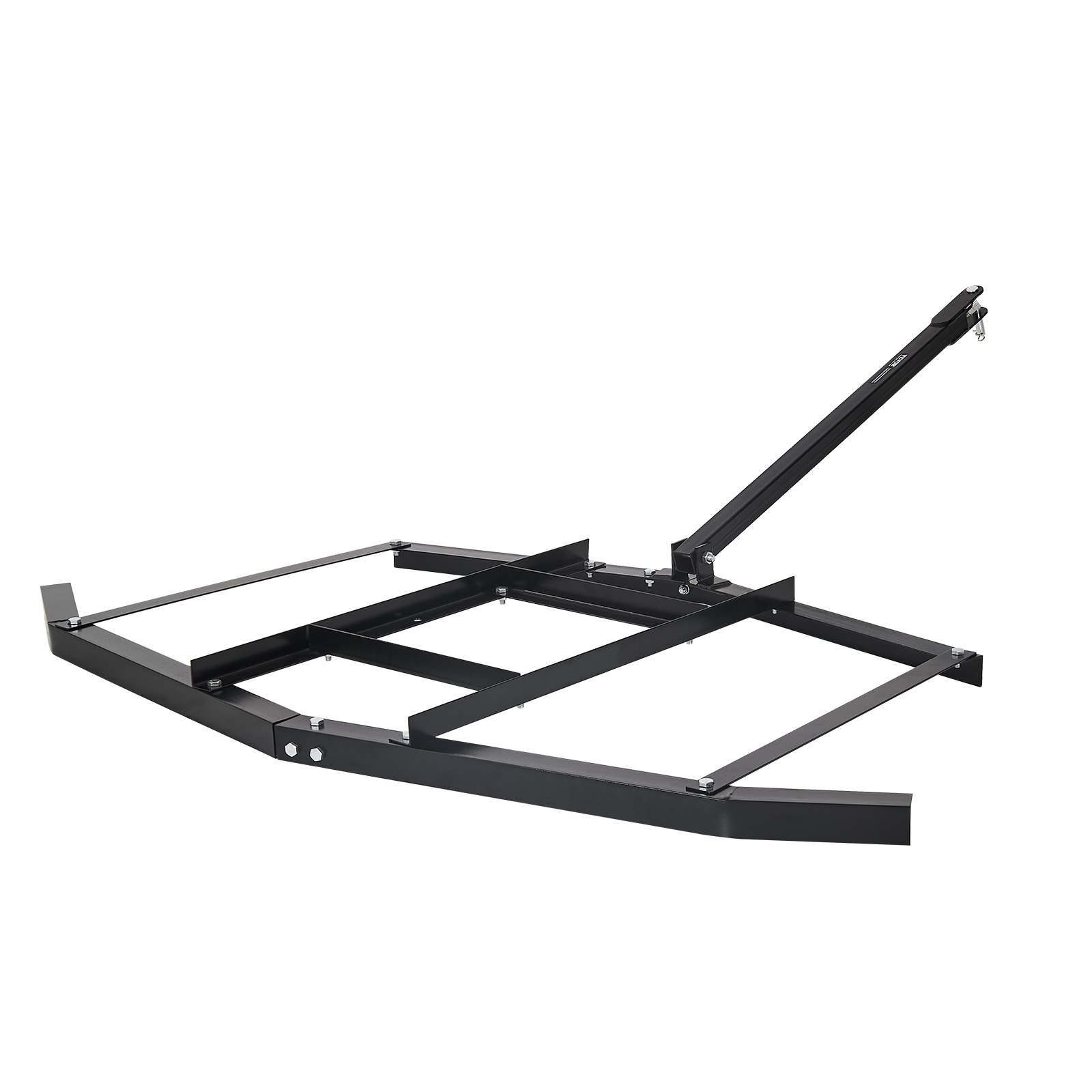 VEVOR getrokken eg, 167,6 cm breed, Q235 stalen weideeg met verstelbare stangen en penkoppeling, draagvermogen tot 22,7 kg, weideeg voor ATV's, UTV's, tuin- en zitmaaiers