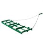 VEVOR Drag Harrow, 6 ft Heavy Duty Tow Behind Drag Harrow with Adjustable Bars & 72 in Chain, Driveway Grader Landscape Rake for ATV, UTV, Tractor, Mower Tow Behind Yard Lawn Leveling Tool