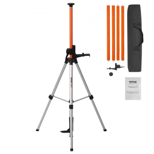 Laserwaterpasstatief, 59 Automatisch Zelfnivellerend Lichtgewicht Aluminium Verstelbaar Statief Draagbaar Statief Niveaustandaard met 3-weg Flexibele Pankop en Waterpas, Snelkoppelingsplaat, voor Las Laserwaterpasstatief, 59 Automatisch Zelfnivellerend Lichtgewicht Aluminium Verstelbaar Statief Draagbaar Statief Niveaustandaard met 3-weg Flexibele Pankop en Waterpas, Snelkoppelingsplaat, voor Las