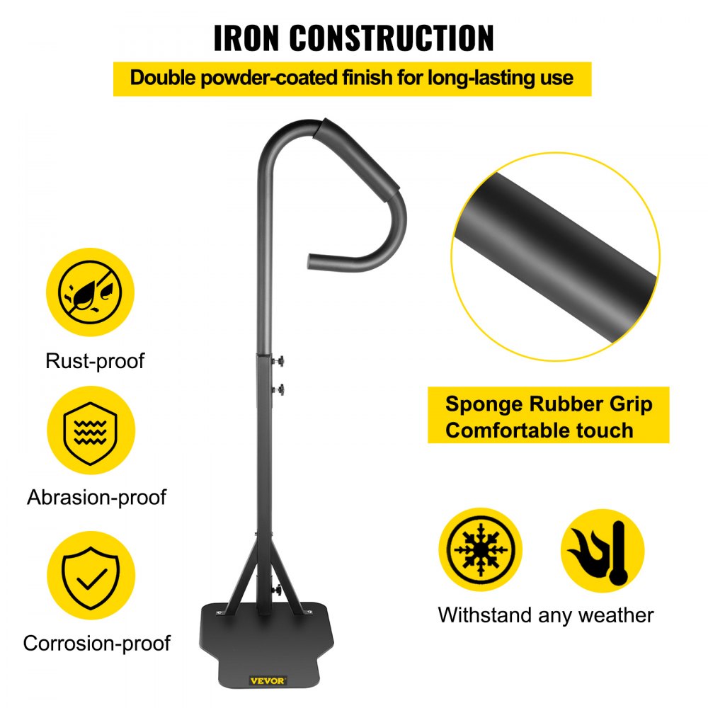 VEVOR Hot Tub Bad Leuning Spa Leuning 48x141,5 cm Badhandvat Antislip Handstang