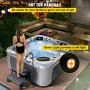 VEVOR Hot Tub Bad Leuning Spa Leuning 48x141,5 cm Badhandvat Antislip Handstang